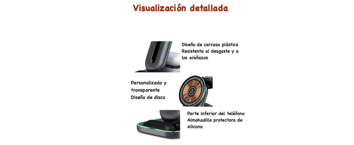 Detalles de almohadilla protectora